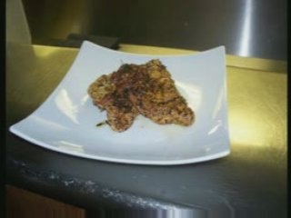 Lavender Citrus Crusted Chicken With a Tarragon Butter Sauce