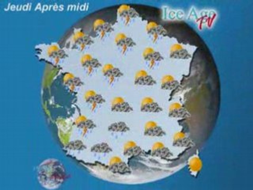 Meteo du Jeudi 14 Aout 2008