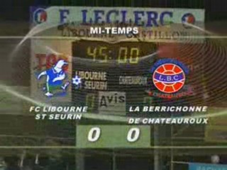 Ligue 2 - 2007/08 - J 22 - FCLSS-Chateauroux