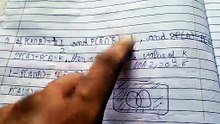 If P(A intersection B )=1/2 and probability of A conjugate B =1/2 and 2P(A)=P(B)=K,then what is the value of K