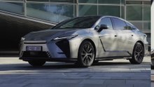 Model lineup for the new 2026 Lexus ES Hybrid and Electric