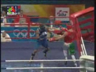 Newfel Ouatah vs josé payares 1/8  (catégorie + 91 Kg)