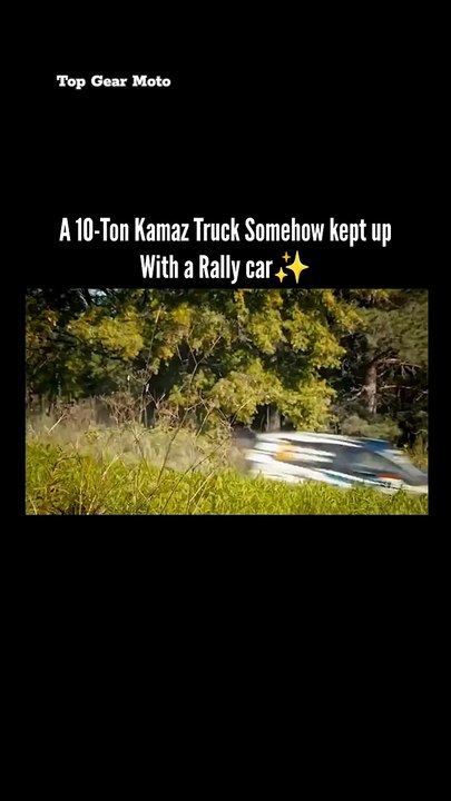 A 10-ton Kamaz Truck vs Rally car | Supercar WAR! 🏁💥 Who’s the FASTEST? #Supercars