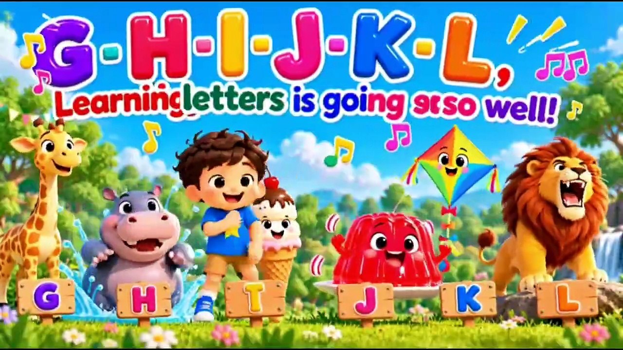 ABC Song for Kids | A to Z Alphabet Song 🎵 | Learn ABC with Fun Animals ...