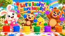 Colors Song for Kids 🌈 | Learn Red, Blue, Yellow, Green & More | Fun Kids Learning Song