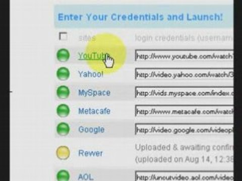 Upload Your Videos To Multiple Web Sites with TubeMogul