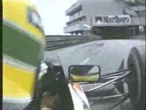 Ayrton Senna Monaco Lap