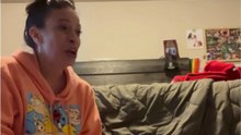 Emotional moment as a rescued dog finds his voice after being given a loving home