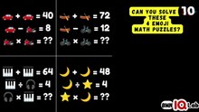 #ProveMeWrong 😈 Can You Solve These 4 Emoji Math Puzzles? 🧮