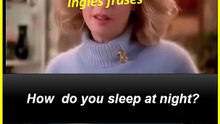 How  do you sleep at night?