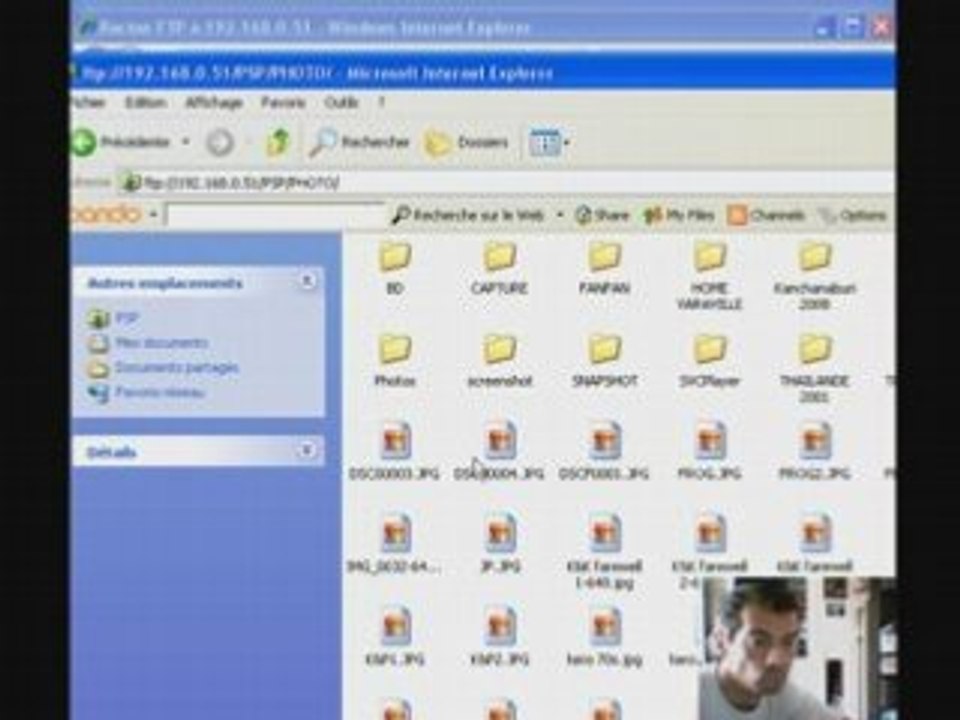 Wifile PSP - TRANSFERT PC-PSP WIFI