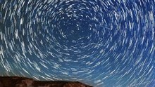 A Dazzling Celestial Dance: Star Trails and Meteors