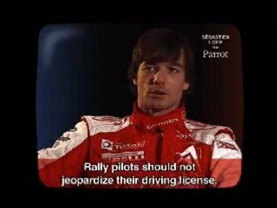 Sébastien Loeb & Parrot : interview exclusive