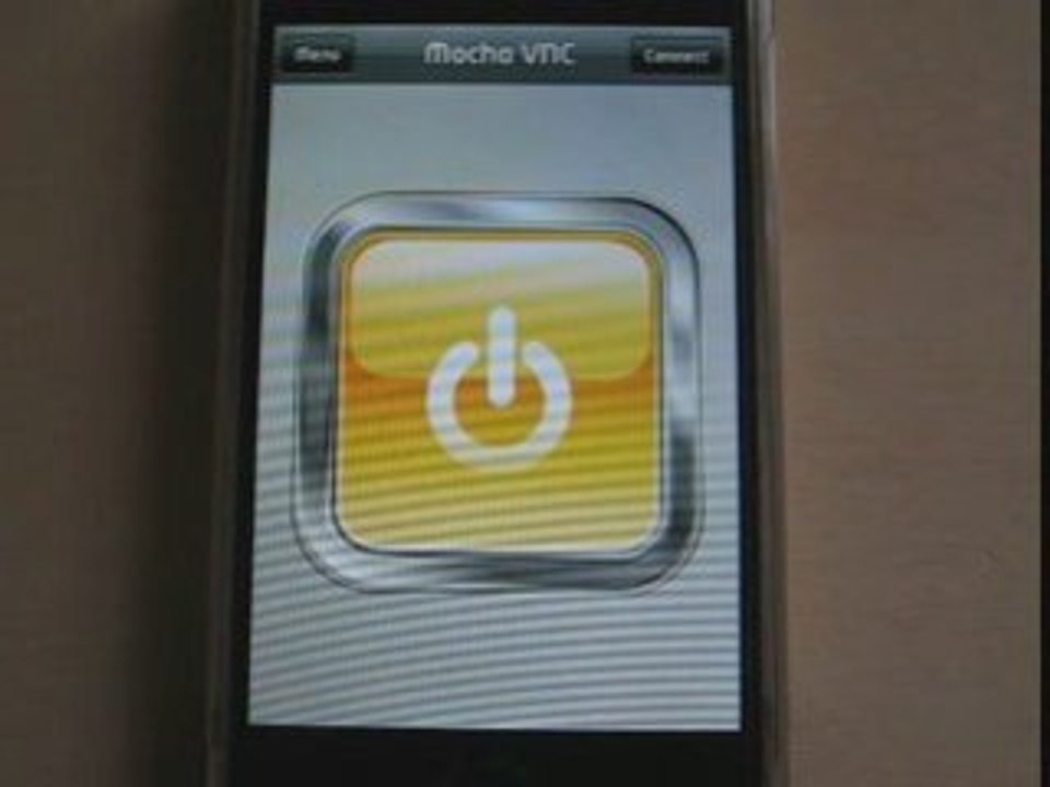 Mocha VNC sur iPhone