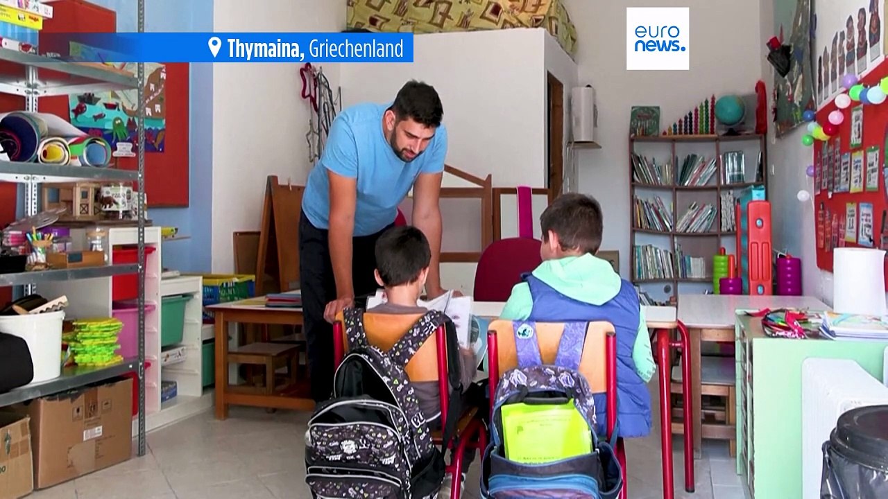 Thymaina: auf dieser griechischen insel hat die grundschule nur zwei schüler