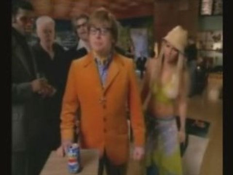 Britney & Austin Powers - Pepsi Twist (Banned Commercial)