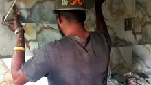 Tiles installation