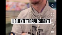 Daniele condotta il cliente troppo esigente