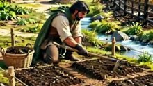 The Lone Woodsman | Building a Medicinal Herb Garden | 1470 AD