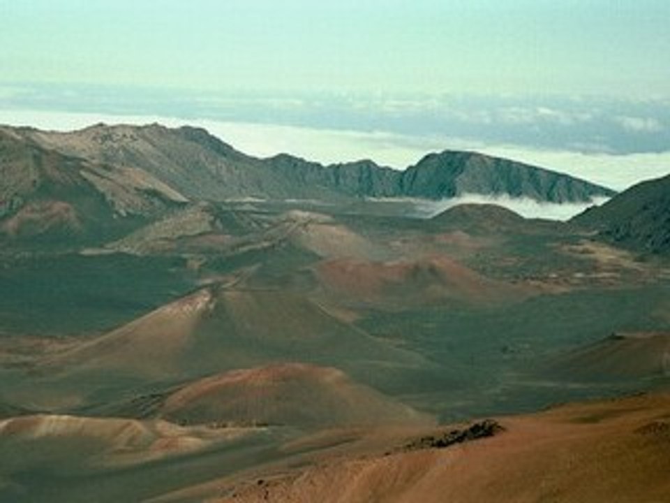 Haleakala Volcanic Crater, Island of Maui, Hawaii
