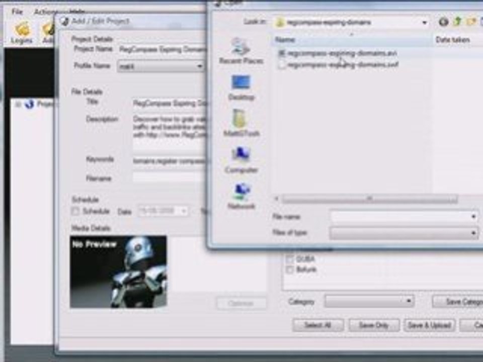 Automated Video Submission Tool