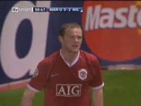 but de rooney manchester milan ac