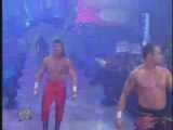 Rey Mysterio & Edge Attack Chris Benoit  & Angle 17/10/02