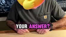 which one of these pieces of paper is bigger?The Jastrow Effect or Jast row Illusion is pretty neat! #Science #Illusion #LearnOnDailymotion #TryThis