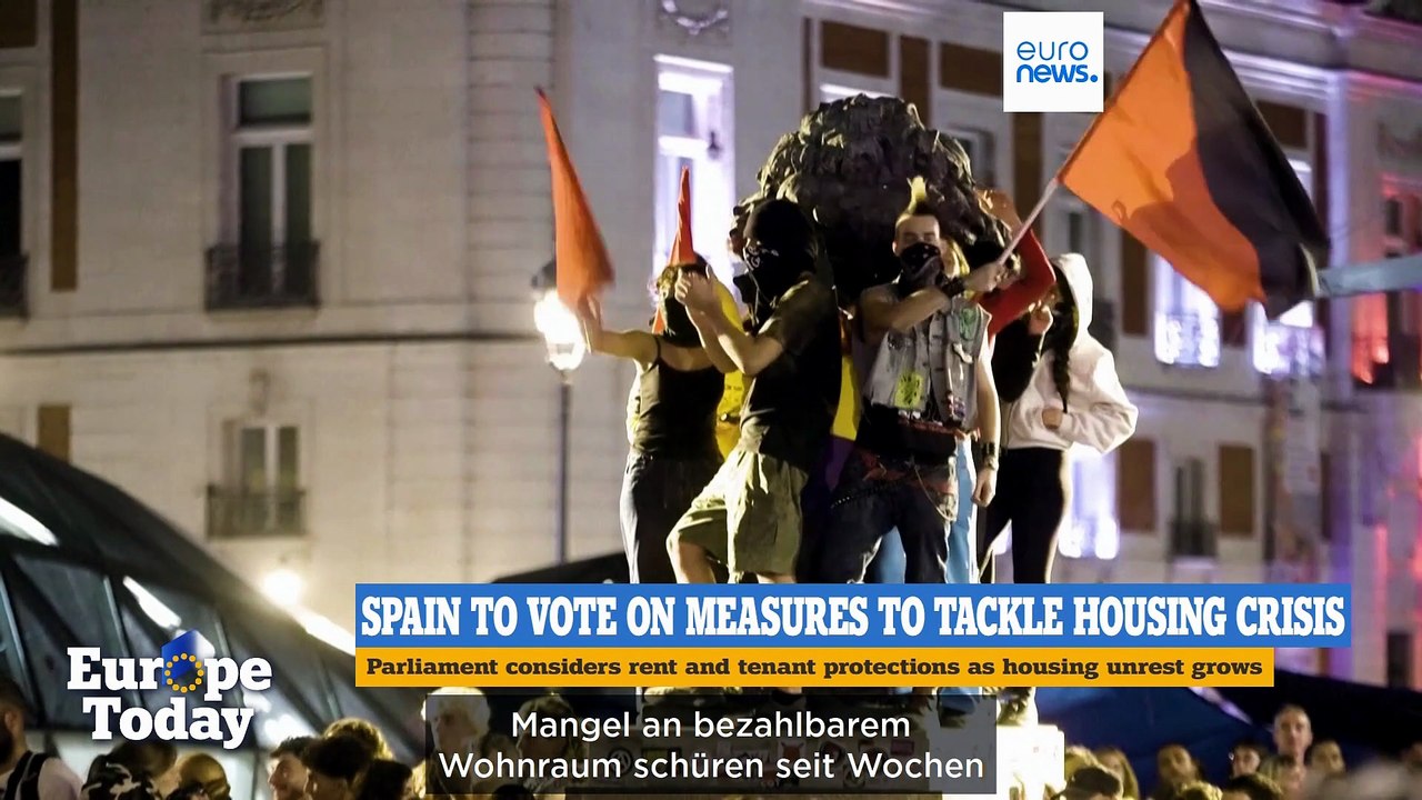 Europe Today: EU-Energiepreise steigen, Spaniens Wohndekrete vor Kongressvotum