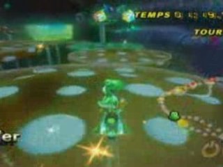 MKW Gorge chanpignon avec Yoshi en Moto