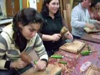 Polaco, Mariú, Agustina, Daniel y Teresita