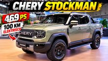 2027 Chery Stockman: Neuer Plug-in-Pick-up mit 100 km E-Reichweite