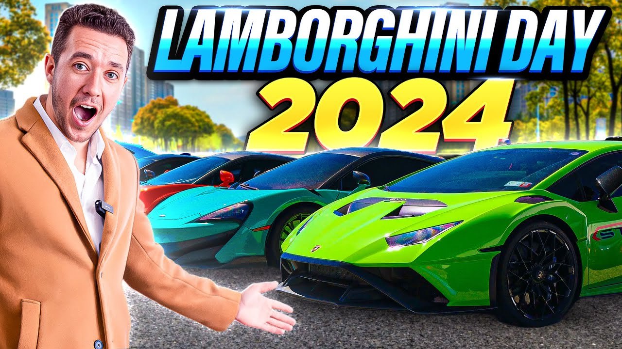 New York Lambo Day: Lamborghinis, Supercars and Custom Range Rovers