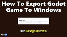 How to export godot game to windows (Step by Step)