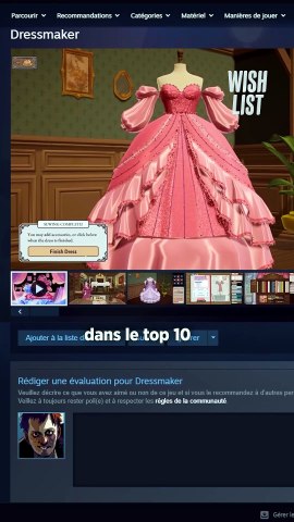 Wishlist Dressmaker