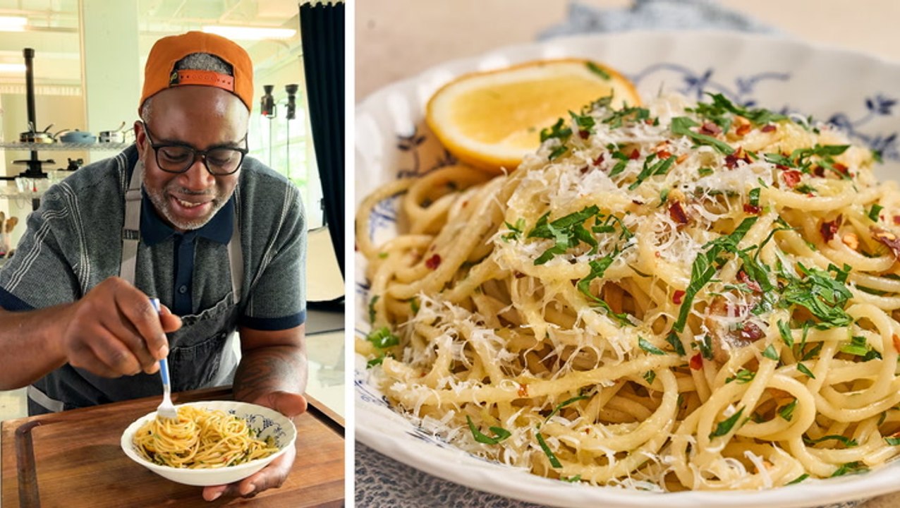 Pasta Aglio e Olio Recipe - video Dailymotion