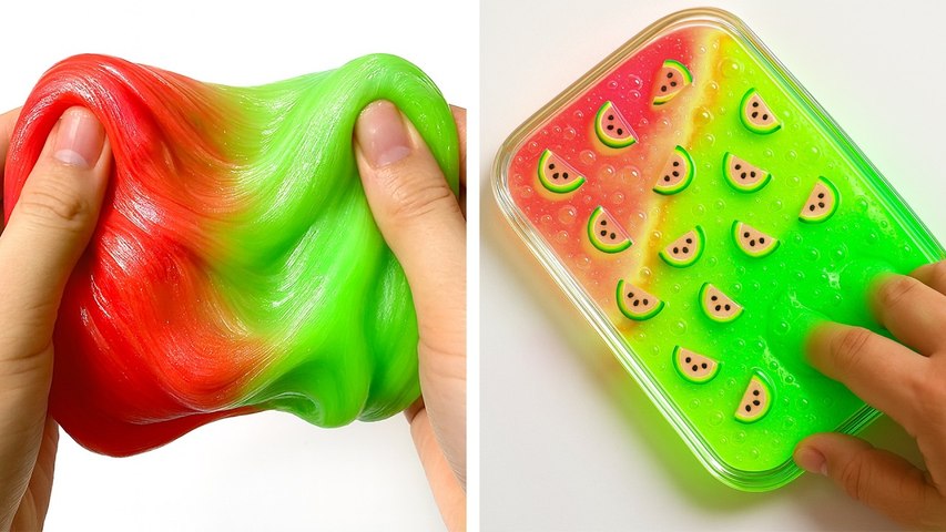 1 Hour Oddly Satisfying Slime ASMR for Sleep and Relaxation