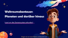 Weltraumabenteuer Planeten und darüber hinaus