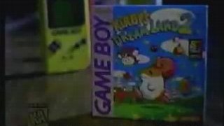 Pub Game Boy Kirby's Dream Land 2 Anglais