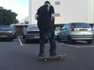 Les restes de mon sk8 ...
