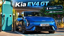 2026 Kia EV4 GT Steilheck in Blue Flame – Reichweite, Platz und Technik