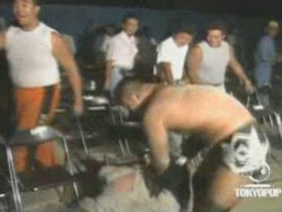 TOKYOPOP Presents FMW 057:Masato vs. Super Leather Part1of2