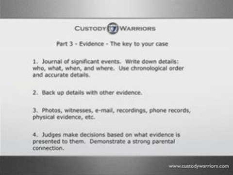 Child Custody for Fathers -Tip 102-3- Fathers for custody
