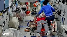 Chinese astronauts conduct emergency medical drills in space