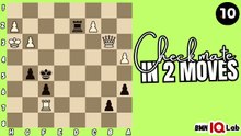 #UnexpectedMoves 😳🤯 Can you checkmate in 2 moves? (Part 7) (Black to play)♟️