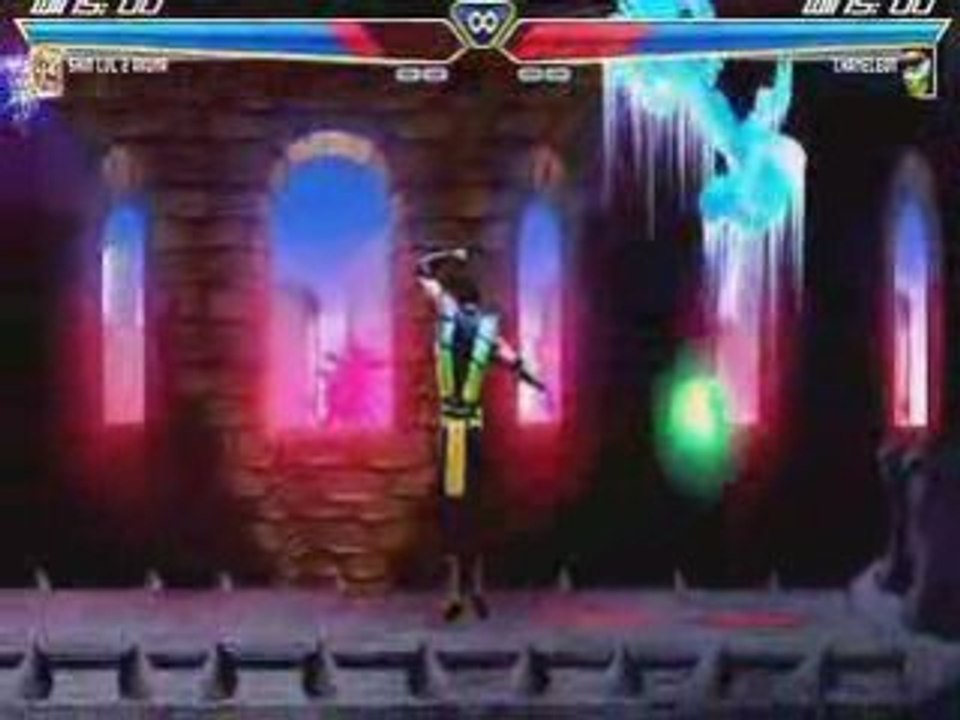 Mortal kombat vs street fighter 3 - akuma & ryu vs cameleon