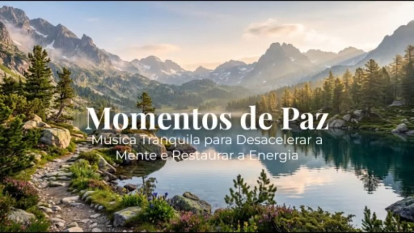 Momentos de Paz | Música Tranquila para Desacelerar a Mente e Restaurar a Energia