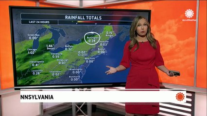 Cold front ends warm spell in the Northeast, potentially bringing first frost