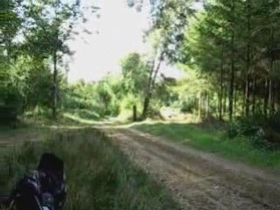 KTM 200 EXC et Derbi senda 50  balade