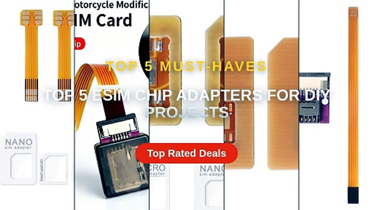 Best Top 5 ESIM Chip Adapters For DIY Projects on AliExpress | Review ...